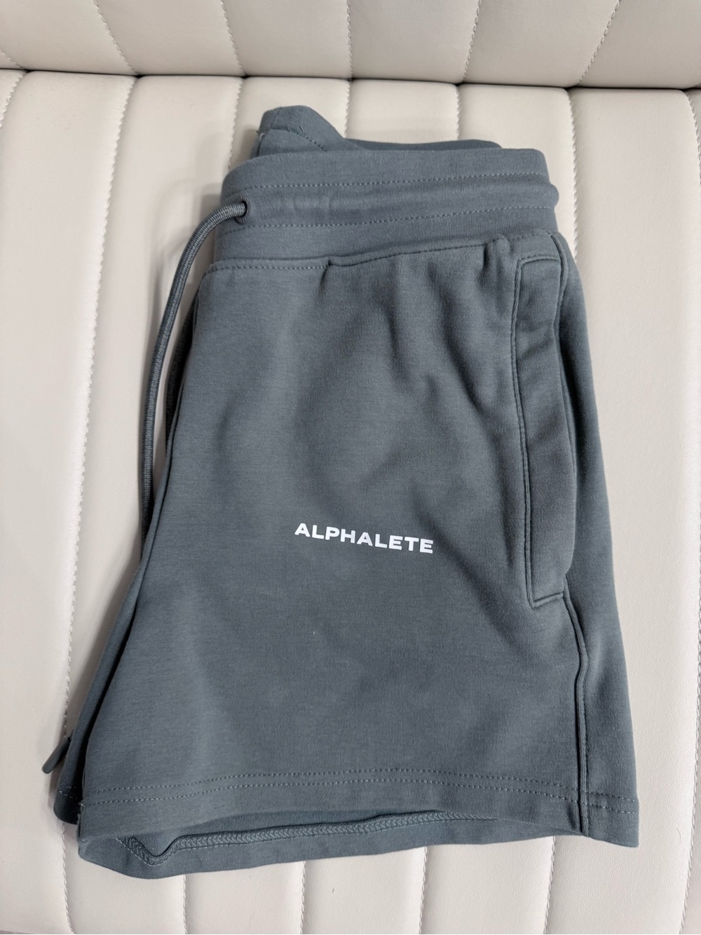 Alphalete olive green shorts Small